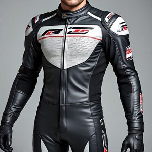 Traje de moto de proveedor superior de Alibaba, precio directo de fábrica, logotipo personalizado, piel de vaca/Búfalo, equipo de carreras, armadura CE, exportación global - Product Image 5