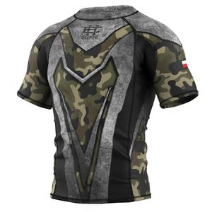 Rashguard à manches courtes respirant UPF50 à séchage rapide pour hommes - Product Image 1