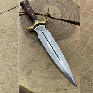 Cuchillo de Chef de Acero de Damasco Hecho a Mano de Alta Calidad con Mango de Madera, Cuchillo de Cocina Personalizado, MOQ Bajo - Product Image 3
