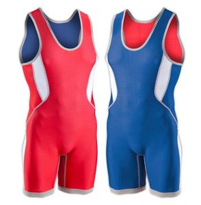 Lutte lutteur costume hommes réversible lutte Singlet jeunesse réversible lutte Singlets solide adulte lutte Singlet - Product Image 5