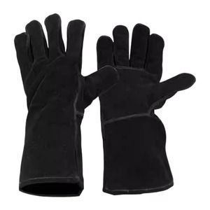 Vache fendue main gants de protection en cuir soudage sécurité Construction soudage fonction Anti-coupure pour gants en cuir - Product Image 5