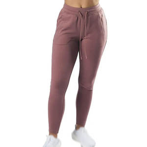 Pantalons de survêtement pour femmes sur mesure, pantalons de jogging taille haute, vente en gros, marque privée, vêtements de sport décontractés, fabricant - Product Image 3