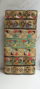 ลูกไม้ปักลายดอกไม้หลากสี - Product Image 4