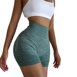 Pantalones cortos transpirables para mujer, estilo de bolsillo con botones, cintura alta, novedad - Product Image 5