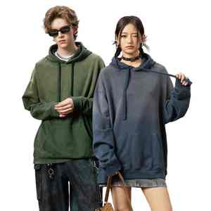 Sudadera con capucha para hombre, ropa de calle Premium antiarrugas, sudadera informal para exteriores, ODM, logotipo de Color personalizado, superventas al por mayor - Product Image 3