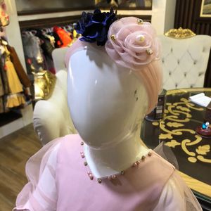 Chất Lượng Cao Satin Gà Ăn Mặc Cho Bé Gái Tốt Nhất Pakistan Thiết Kế Cho Mùa Xuân Bên Đầu Gối Chiều Dài Đảng Mặc Cho Trẻ Em - Product Image 2