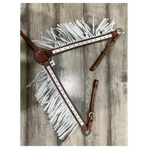 Coraza de caballo occidental de cuero de alta calidad a un precio asequible al por mayor Personalizar logotipo y tamaño disponibles - Product Image 3