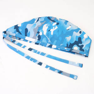 หมวกทางการแพทย์สไตล์ปากีสถานทำจากผ้าสครับทางการแพทย์ออกแบบเองได้ตามต้องการ - Product Image 4