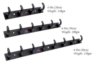 Crochets muraux et rails en tissu en acier inoxydable Type de crochet multifonction - Product Image 3