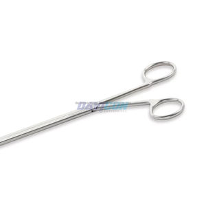 Pinza DeBakey Toracoscópica de Acero Inoxidable de Alta Calidad, 105 mm Curvada, 1x2, Mandíbulas Cónicas Atraumáticas, Eje de 10 mm, Longitud de Trabajo de 29 cm - Product Image 4