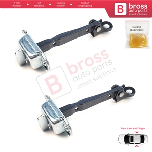 BDP1682-1 2X Conjunto de tope y limitador de bisagra de puerta trasera para Mirage MK6 Attrage Space Star A00/LA, A10 2012 en adelante 5732A092 - Product Image 3