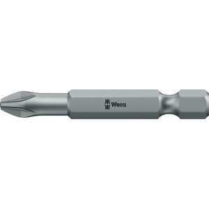WERA 855/4 TZ 1/4? PZD 3 Destornillador de zona de torsión de 50 mm de longitud, paquete de 10 puntas resistentes - Product Image 1