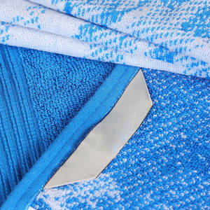 Juegos de toallas de baño de hilo de microfibra de calidad superior de secado rápido y logotipo personalizado impreso buena relación calidad-precio - Product Image 5