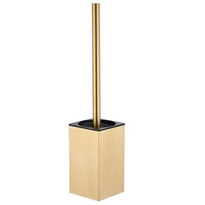 Porte-brosse de toilette en métal inoxydable pour un style de salle de bain contemporain, offrant une résistance durable et un nettoyage facile - Product Image 4