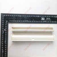 SCLP020 Bimore Insert de patin de guidage d'ascenseur moderne pour usage hôtelier, longueur 220 mm, rail 10 mm