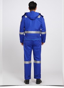 Uniformes industriels en coton personnalisés pour hommes Vêtements de sécurité Vêtements de travail de construction Combinaison Vêtements de travail