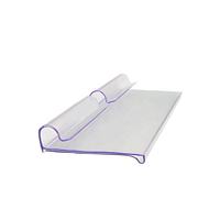 Viet Moi HS00010016 2026 Expositor de supermercado, clip de precio de PVC, soporte de etiquetas para estantería de alambre, tira de datos de plástico