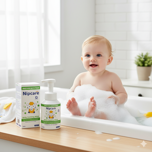 Espuma Limpiadora Suave para Bebés |   Limpiador Suave para Bebés de 0+ Meses, Calma la Irritación y el Enrojecimiento - Product Image 1