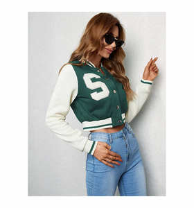 Recién llegado, chaqueta universitaria personalizada, bombardero personalizado, chaqueta universitaria de béisbol Letterman 2024 - Product Image 5