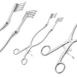 Rétracteur Beckmann Adson 3 x 4 SHARP 30 CM, instrument chirurgical droit en acier inoxydable de haute qualité, fabriqué au Pakistan - Product Image 1