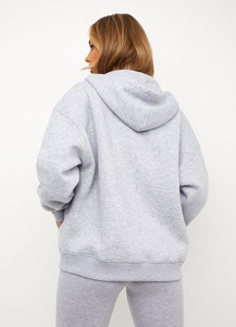 Sudadera con cremallera para mujer, ropa informal de calidad superior, sudadera con cremallera de invierno personalizada de peso pesado - Product Image 3