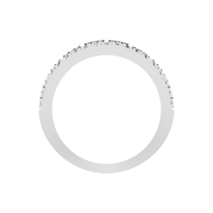 950 platine chaîne bande anneau Original VVS D Moissanite pavé réglage bijoux fins pour les femmes mariage fiançailles OEM - Product Image 4