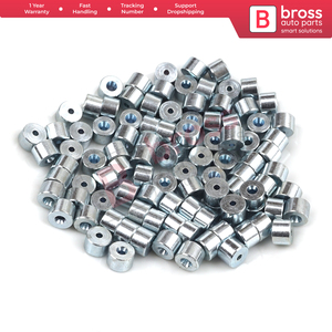 หมุดยึดปลายสายเคเบิลควบคุมหน้าต่าง BCR015 6.5x4.5/1.7มม. 100ชิ้นอะไหล่รถยนต์ทำจากไก่งวง - Product Image 4