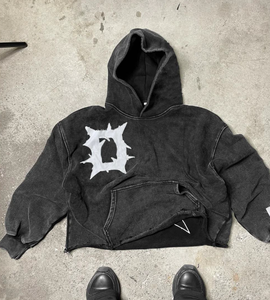 Sudaderas con capucha Eplic desgastadas al por mayor sudaderas con capucha de moda asequibles para hombres y mujeres estilo informal oferta barata - Product Image 5