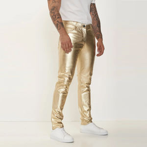 Wholesale Price Made In Best Quality <b>Leather</b> <b>Pants</b> For <b>Men</b> Factory Made Hot Sale <b>Men</b> <b>Leather</b> <b>Pants</b> For Online Sale - Product Image 5
