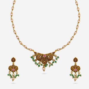 Antique <b>Necklace</b> 185677 Elegant and Timeless Piece for Wedding Occasions - Product Image 1