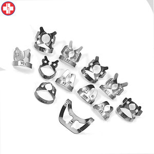 Dam Clamp Kit avec plateau en acier inoxydable Jeu complet de 12 pinces dentaires pour une isolation polyvalente - Product Image 2