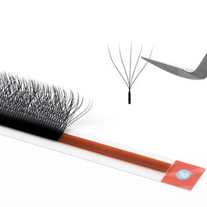 Extensions de cils 4D W, volume facile, courbures C, CC, D, 0.05, 0.07, en forme de trèfle, pour extensions de cils en éventail faciles, plateaux en gros OEM ODM - Product Image 4