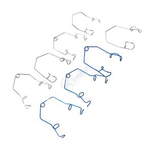 เครื่องถ่างตาสแตนเลสแบบมีฝาปิดตาเครื่องถ่างตาสำหรับใช้ในการผ่าตัดรักษาตาแบบมาตรฐาน - Product Image 2