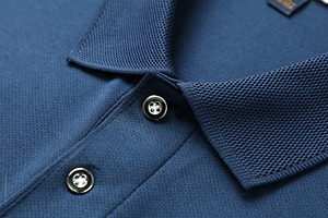 Polo deportivo en blanco de alta calidad con tacto refrescante al por mayor, Polo bordado personalizado, camisetas polo de punto seco para hombre - Product Image 4