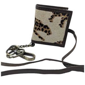 Diario de cuero marrón con Cuaderno de diseño con estampado de leopardo con llavero pequeño diario al mejor precio de venta - Product Image 5