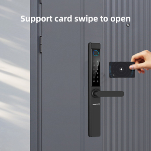 Krovi XC05 Chi Phí Cao Không Thấm Nước Ngoài Trời Nhôm Khóa Thông Minh Cách Điện Mật Khẩu Vân Tay Chức Năng Cửa Gỗ Mã Mạng - Product Image 4