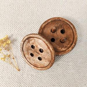 Posavasos de nogal Posavasos de madera a granel al por mayor forCustomized Printed - Product Image 1