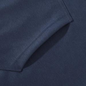 เสื้อสเวตเตอร์มีฮู้ดของผู้ชายเสื้อสไตล์ฮิปฮอปทรงหลวมปักโลโก้ตามสั่งสำหรับฤดูใบไม้ร่วงและฤดูหนาว - Product Image 2