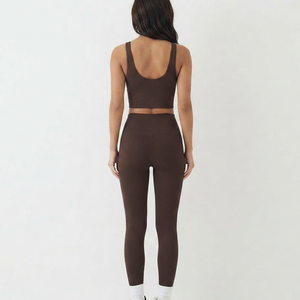 Custom Logo Womens Sports Clothing <b>Scrunch</b> Butt Workout <b>Legging</b> High Waist <b>Gym</b> Fitness Pants Seamless Yoga <b>Leggings</b> Solid - Product Image 2