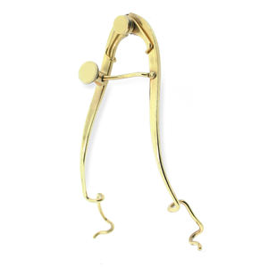 Espéculo de ojo de Castroviejo recubierto de oro Garde quirúrgico con mecanismo de ajuste Espéculo de ojo de acero inoxidable - Product Image 6