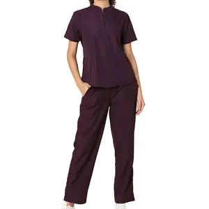 Hospital Uniforms Lab Coats Comfortable Cotton Medical Workwear Professional Hospital Scrubs Uniforms Doctor Wear