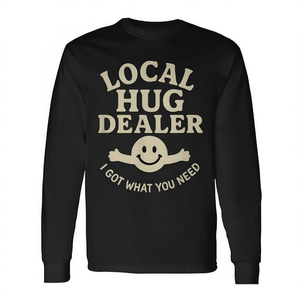 T-shirt a maniche lunghe per la collezione promozionale locale Huggers di Hug Dealers - Product Image 2