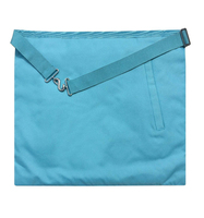Ensemble de Regalia Maçonnique Maître Artisan, Conforme aux Réglementations Anglaises, avec Tablier WM, Col Maître et Gant, Personnalisé, Brodé, Durable