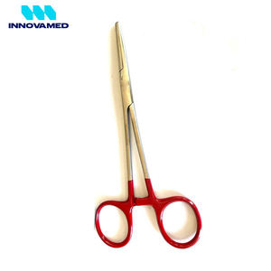 Pinzas Hemostáticas Innovamed 5.5 de Acero Inoxidable, Rectas y Curvas, con Bloqueo, Pinza Quirúrgica Reutilizable, Instrumento Manual - Product Image 5