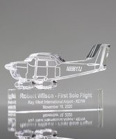 Plaque de trophée personnalisée en acrylique gravée au laser, jet de combat, plastique vierge, lucite, couleur pleine, semi-camion, avion, Glock