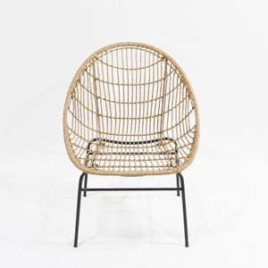 Juego de barra mecedora de teca para exteriores CH-factory con cojines - Product Image 4