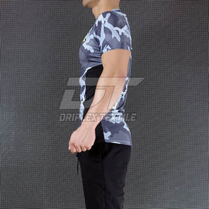Dernier arrivage T-shirts de fitness pour hommes Top Trending Service OEM T-shirts de fitness pour hommes taille personnalisée - Product Image 5