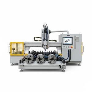 Découpeuse de tuyaux au plasma CNC, machine de découpe de tuyaux de haute précision pour les tuyaux en acier inoxydable, en aluminium et en acier au carbone - Product Image 1