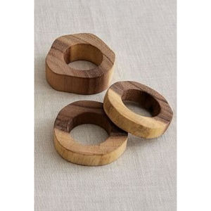 Servilleteros de madera grabados de diseño clásico, servilleteros de madera hechos a mano elegantes para eventos, Decoración de mesa y uso de Hotel - Product Image 4