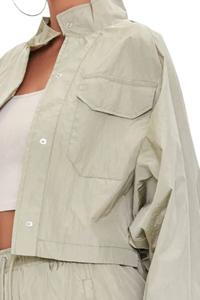 Ensemble de survêtements d'hiver imperméables pour hommes avec capuche, fermeture éclair, coupe-vent personnalisé, pantalon et veste coupe-vent 2025 - Product Image 4